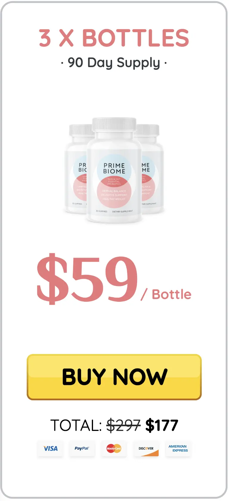 primebiome order 3 bottles